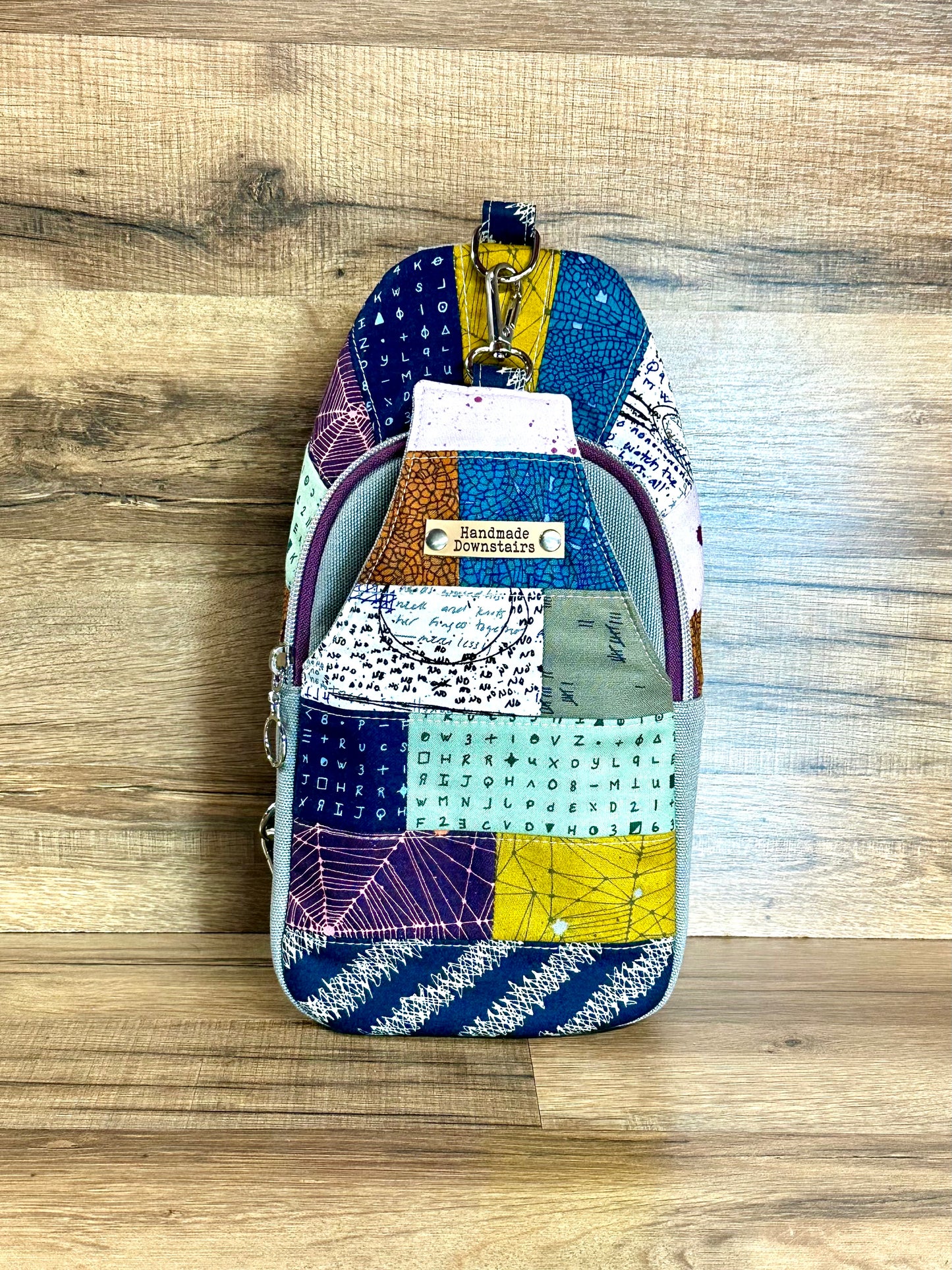 Small Multicolored Quilted Sling