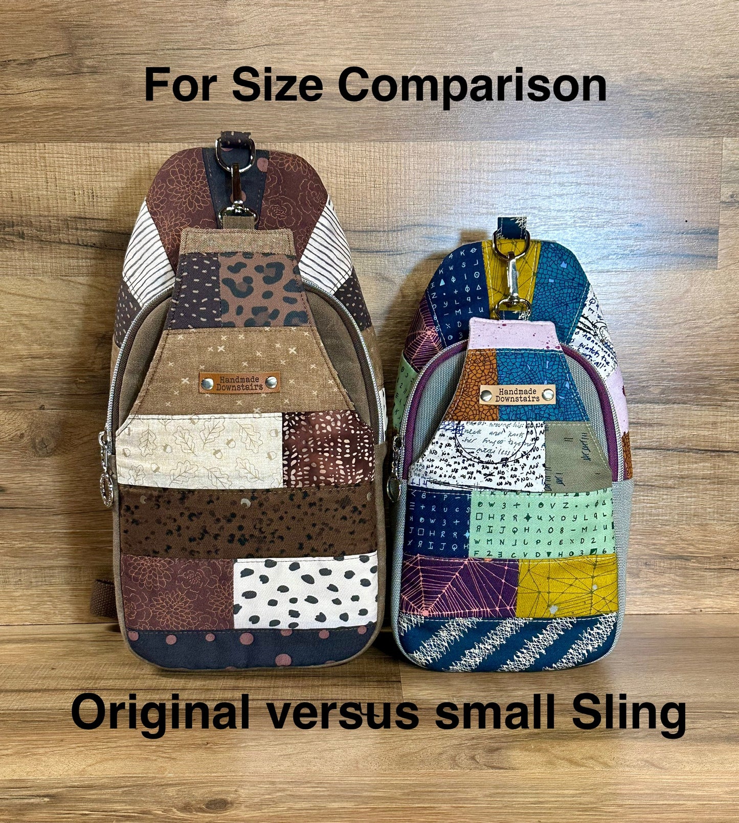 Small Multicolored Quilted Sling